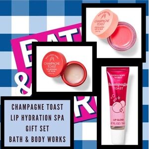NEW: Champagne Toast Lip Care Set Bath & Body Works #2
